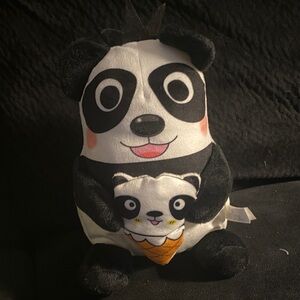 Cute Panda Ice cream Plush Toy